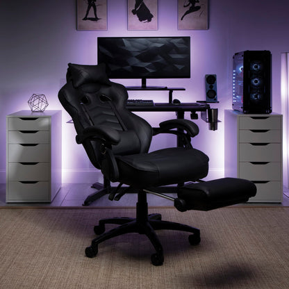 RESPAWN FLEXX Ergonomic Office and Gaming Chair with Lumbar Support - Breathable Mesh Recliner with Headrest & Adjustable Arms, Comfy Home Office Desk Chairs, Reclining Gaming Seat for Adults - Brown