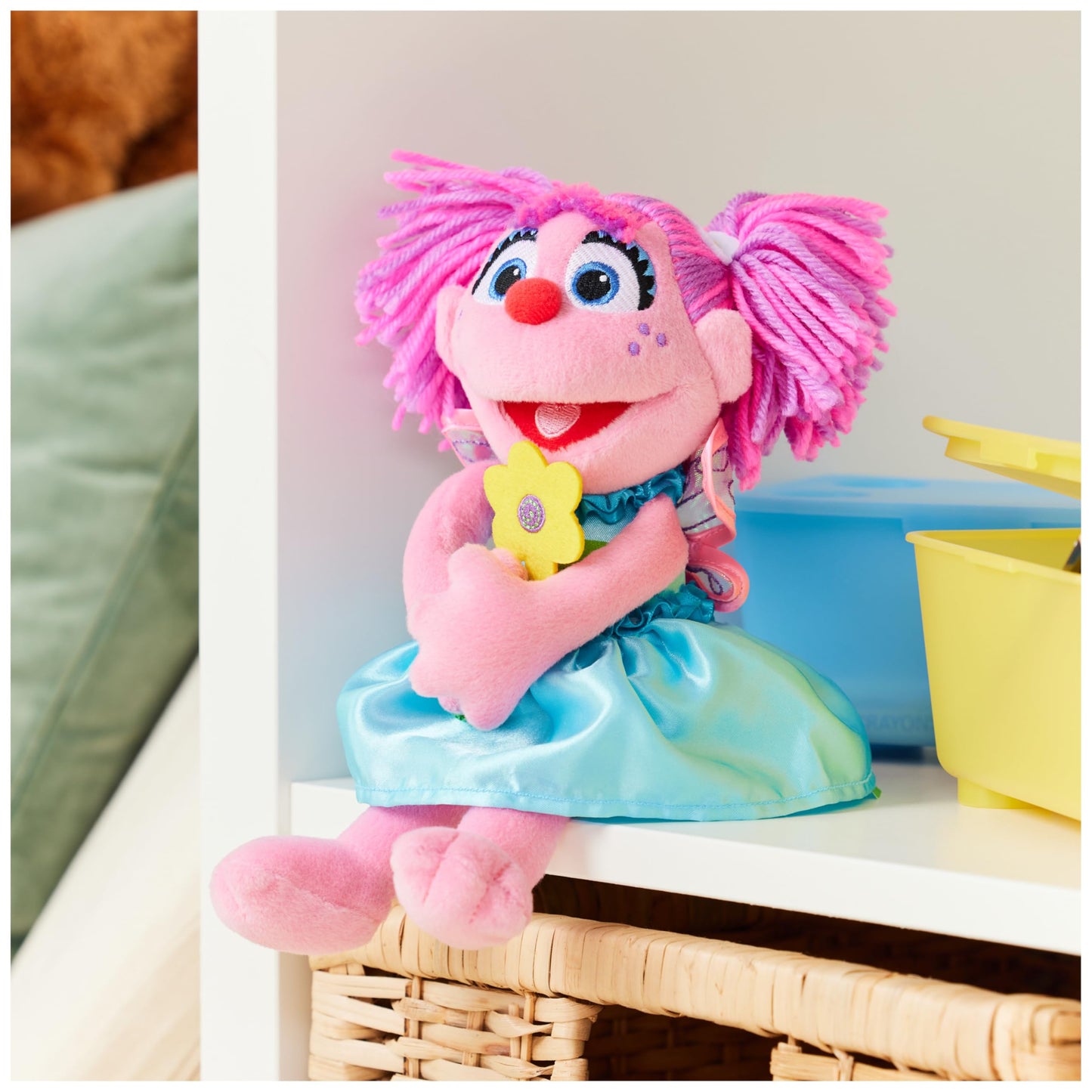 GUND Sesame Street Official Elmo Muppet Plush, Premium Plush Toy for Ages 1 & Up, Red, 13”