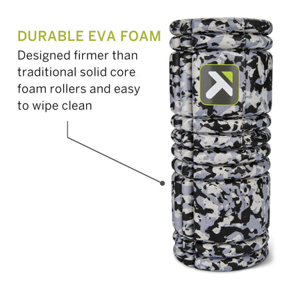 TriggerPoint Grid 1.0 Foam Roller - 13" Multi-Density Massage Roller for Deep Tissue & Muscle Recovery - Relieves Tight, Sore Muscles & Kinks, Improves Mobility & Circulation - Targets Key Body Parts