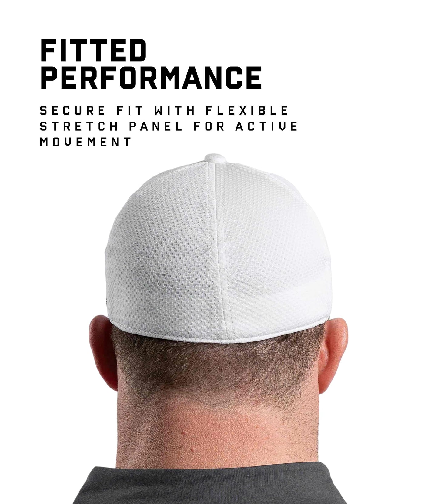 Gymreapers Baseball Hats and Caps for Men| Fitted Hats for Running, Workout, Gym & Outdoor Sports| Moisture Wicking Adapt Cap