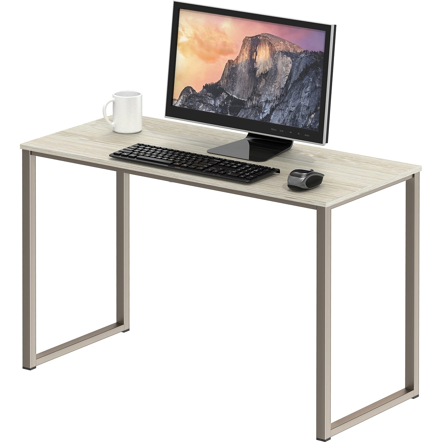 SHW Mission 32-Inch Home Office Computer Desk, Black