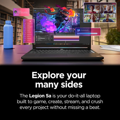 Lenovo Legion 5i – Gaming Laptop - Intel® Core™ i7-14700HX - 15" 2.5K WQXGA PureSight OLED Display–165Hz Refresh Rate–NVIDIA® GeForce RTX™ 5070 – 16 GB Memory – 1 TB Storage – 3 Months of PC GamePass