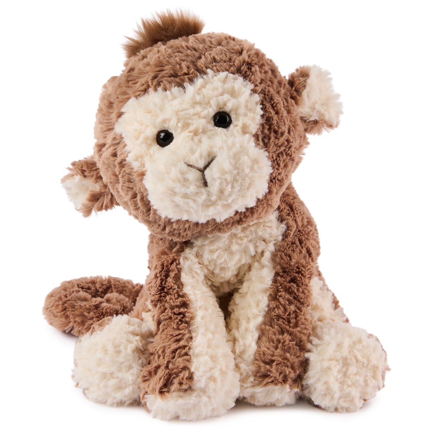 GUND Cozys Collection Cow, Stuffed Animal for Ages 0 and Up, Spring Decor Plush Toy, Cream/Blue, 10”