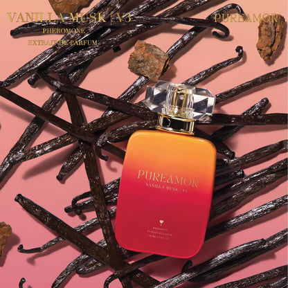 Pheromone Perfume for Women, Amber Noir Extrait de Parfum - Long Lasting Vanilla Amber Scent, 30% High Concentration, Full Size Fragrance Spray, 1.0 oz / 30 ml