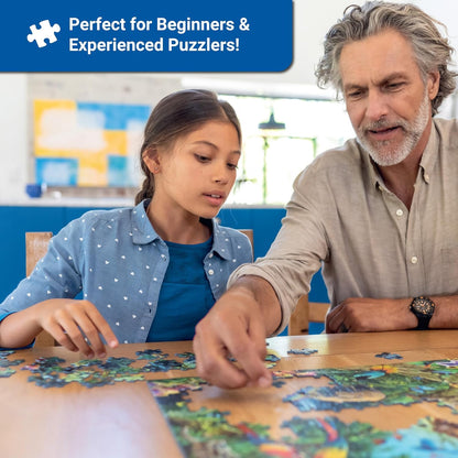 Ravensburger - Beneath The Sea - 5000 Piece Jigsaw Puzzle - Stunning Imagery - Beautiful and Intricate - Underwater Turtles, Dolphins, and More - Premium Quality - Puzzles for Adults