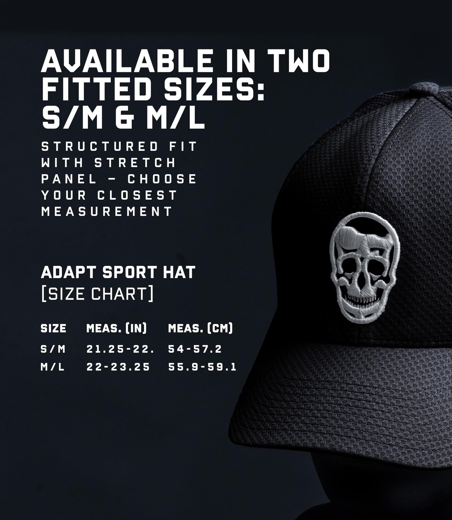 Gymreapers Baseball Hats and Caps for Men| Fitted Hats for Running, Workout, Gym & Outdoor Sports| Moisture Wicking Adapt Cap