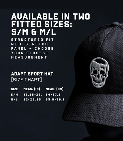 Gymreapers Baseball Hats and Caps for Men| Fitted Hats for Running, Workout, Gym & Outdoor Sports| Moisture Wicking Adapt Cap