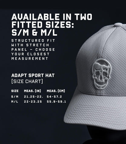 Gymreapers Baseball Hats and Caps for Men| Fitted Hats for Running, Workout, Gym & Outdoor Sports| Moisture Wicking Adapt Cap