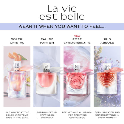 Lancôme La Vie Est Belle Eau de Parfum - Floral & Sweet Women's Perfume | Long Lasting Fragrance with Notes of Iris, Earthy Patchouli, Warm Vanilla & Spun Sugar - Floral & Sweet Perfume for Women