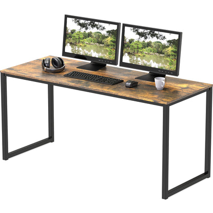 SHW Mission 32-Inch Home Office Computer Desk, Black