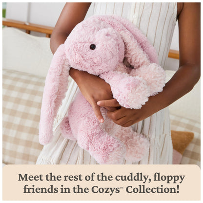 GUND Cozys Collection Cow, Stuffed Animal for Ages 0 and Up, Spring Decor Plush Toy, Cream/Blue, 10”
