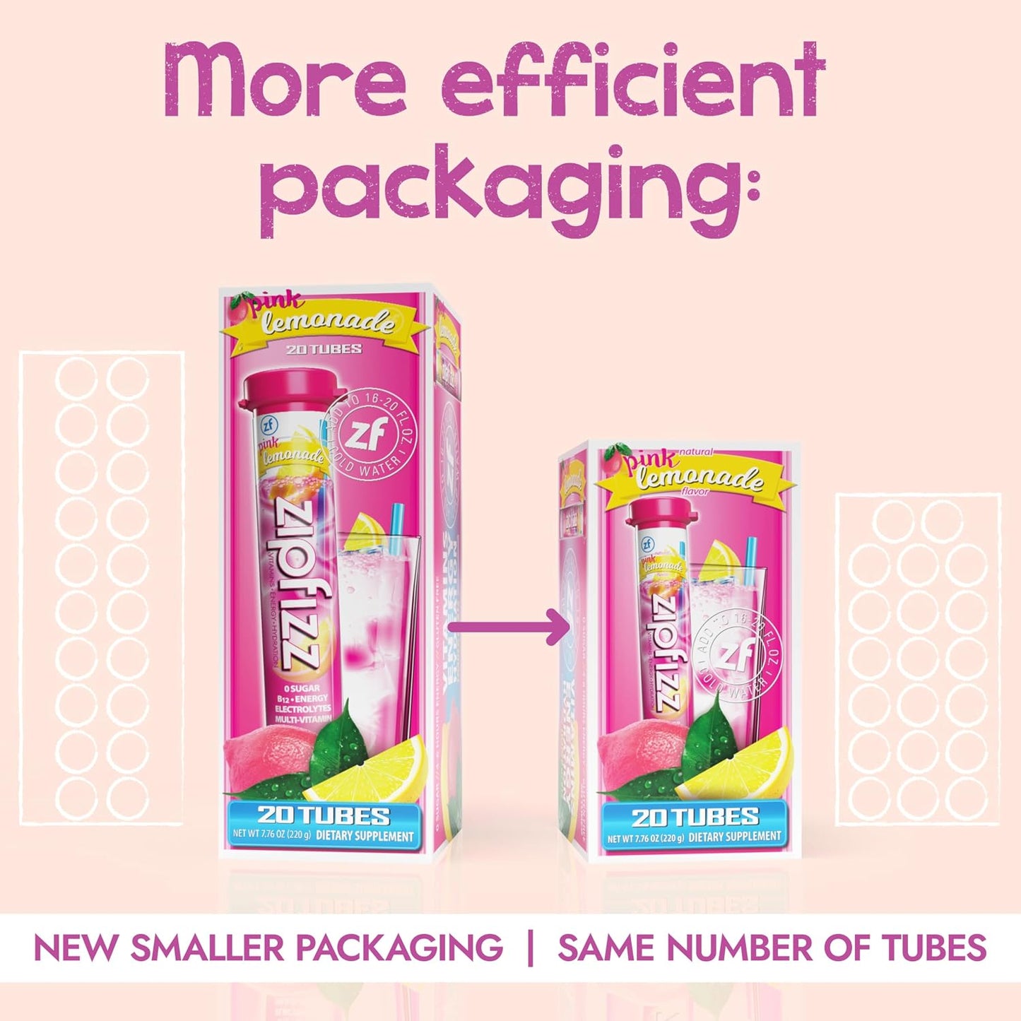 Zipfizz Daily Energy Drink Powder, Blood Orange, 20 Pack | 3-in-1 Sustained Energy, Rapid Hydration, and Essential Vitamins | Sugar-Free | Electrolyte Powder | Contains Vitamin B-12 & Antioxidants