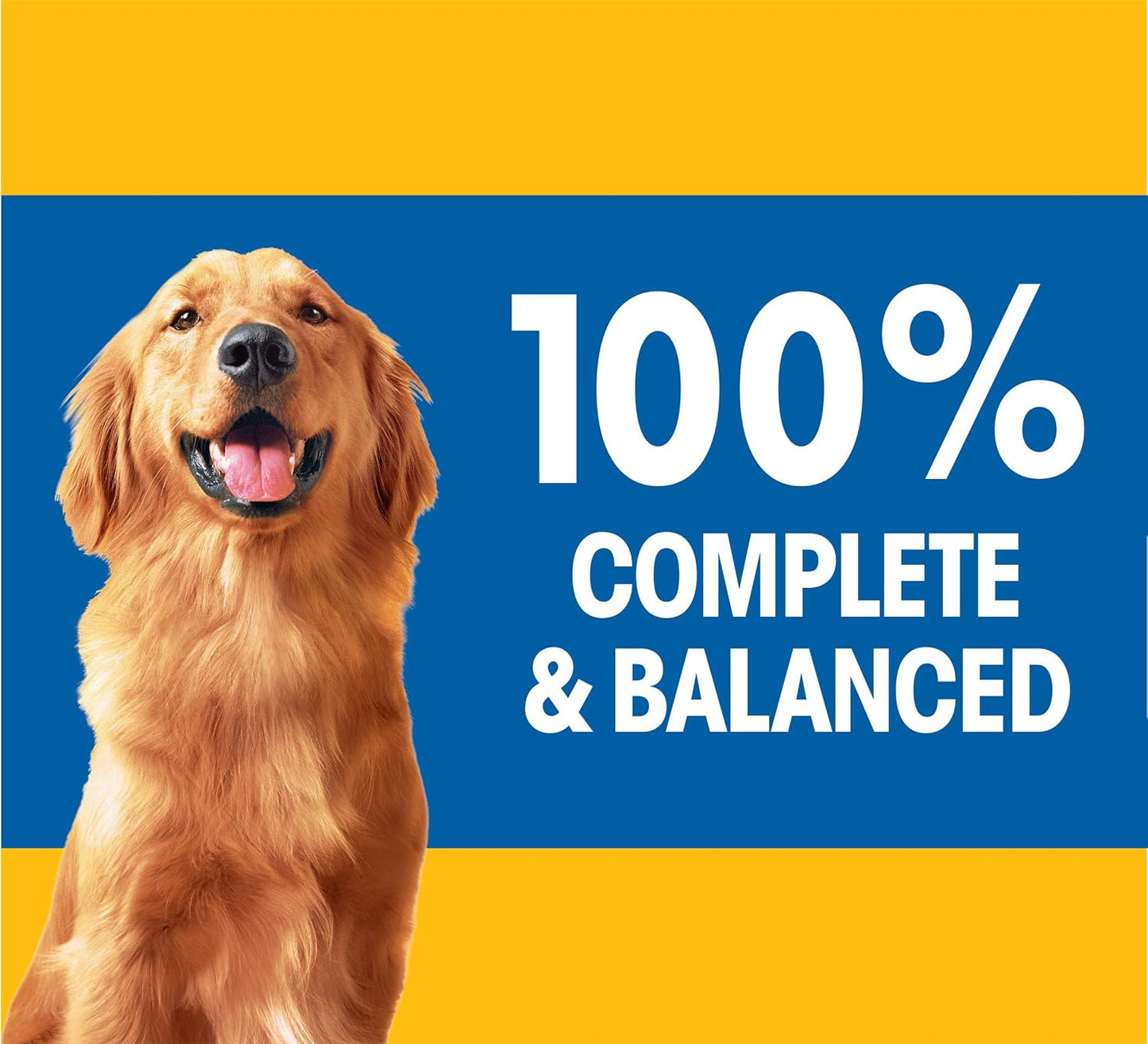 Pedigree Complete Nutrition Dry Dog Food, Steak & Vegetable, 18 lb