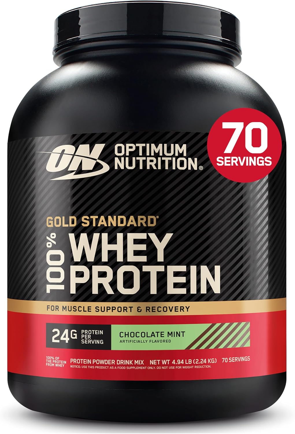 Optimum Nutrition Gold Standard 100% Whey Protein Powder, Extreme Milk Chocolate, 10 Pound (Packaging May Vary) (Pack of 2)