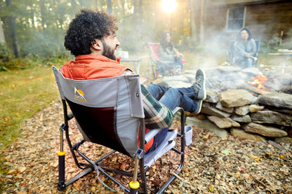 GCI Outdoor Stowaway Rocker - Hunter Topo