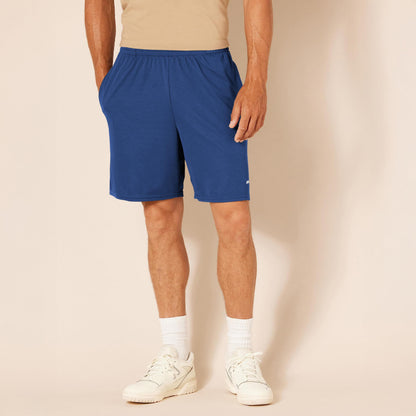 Amazon Essentials Men's Athletic Basketball Gym Shorts, Breathable Moisture Wicking Loose-Fit with Elastic Waist, Pack of 2