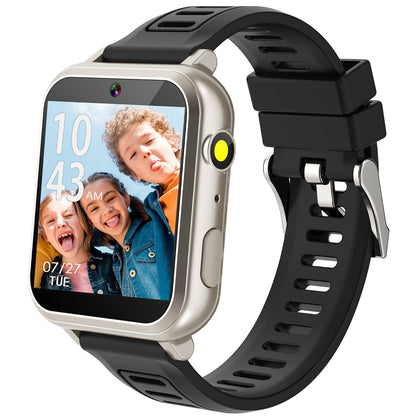 Cosjoype Kids Game Smart Watch for Kids with 39 Puzzle Games HD Touch Screen Camera Music Player Pedometer Alarm Clock Calculator Flashlight 12/24hr Kid Watch Gift for 4-12 Year Old Boys Toys for Kid