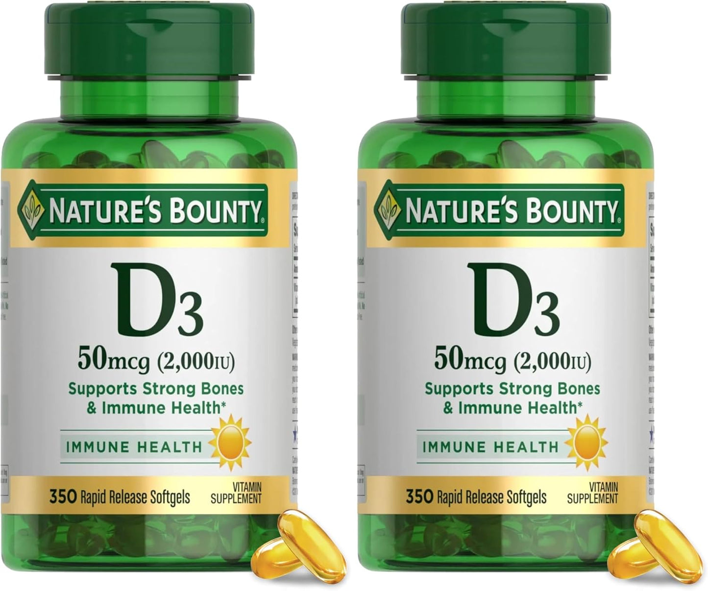 Nature’s Bounty High Absorption Magnesium Glycinate 240 mg for Supporting Muscle Relaxation and Bone, Heart & Nerve Health – Non-GMO, Gluten-Free, Vegetarian, 120 Count/60 Servings