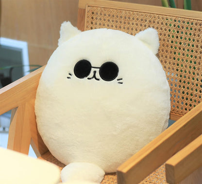 16inch/40cm JJK Cute Cat Plush Pillow - Gojocat Plush Stuffed Pillow Anime Plushie Gift