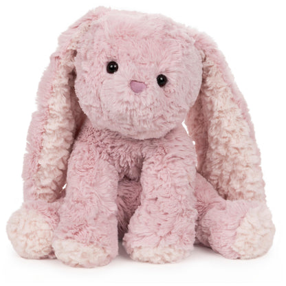 GUND Cozys Collection Cow, Stuffed Animal for Ages 0 and Up, Spring Decor Plush Toy, Cream/Blue, 10”