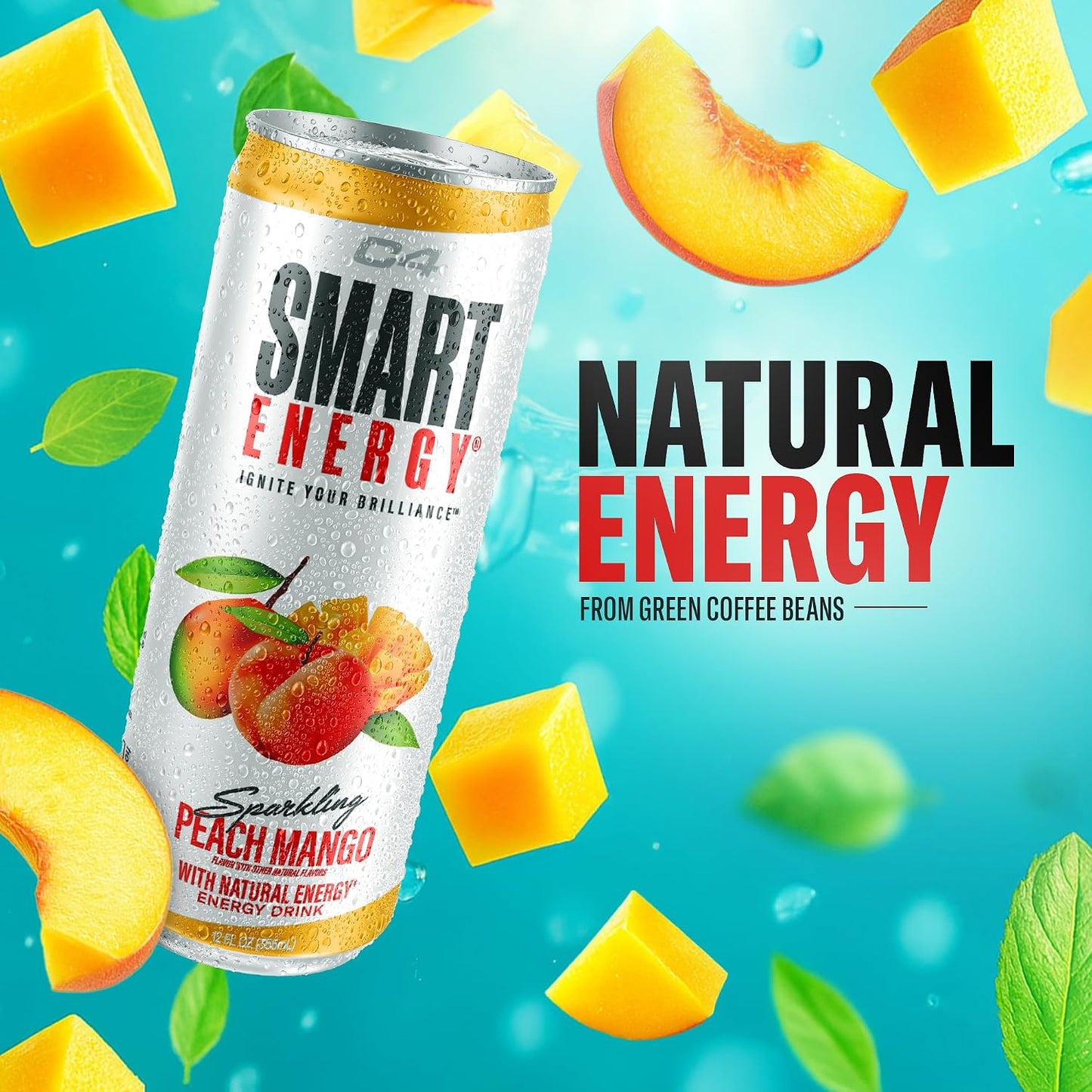 C4 Smart Energy Drinks Variety Pack, Sugar Free Performance Fuel & Nootropic Brain Booster, Coffee Substitute or Alternative, 4 Flavor Berry Breeze Variety (Pack of 24)