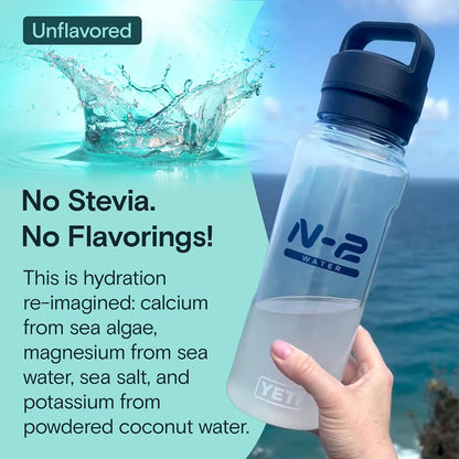 Mineral Hydration Packets – Electrolyte Powder Drink Mix with Calcium, Magnesium, Potassium – No Added Sugar, Natural Ingredients - Variety Pack (12 Packets)