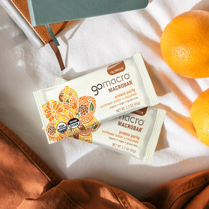 GoMacro MacroBar Organic Vegan Protein Bars - Coconut + Almond Butter + Chocolate Chips (2.3 Ounce Bars, 12 Count)
