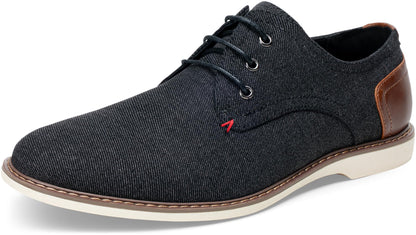 Jousen Men's Casual Dress Shoes Retro Business Classic Dress Shoes for Men