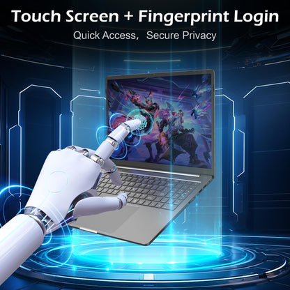 15.6" Yoga 2-in-1 Touchscreen Laptop Computer, AMD A9 Processor up to 3.2GHz, 8GB RAM 256GB SSD, Convertible Notebook with IPS FHD Display, USB-C, WiFi, Win11 Laptop for Work, Study & Home