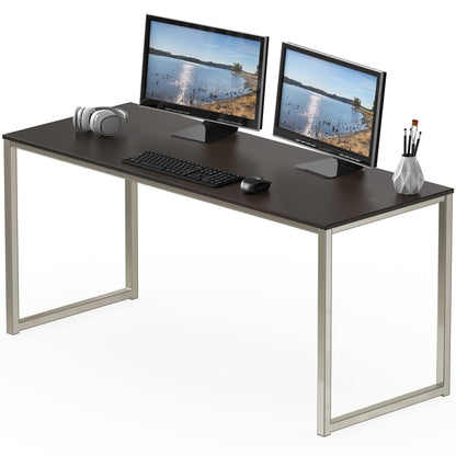 SHW Mission 32-Inch Home Office Computer Desk, Black