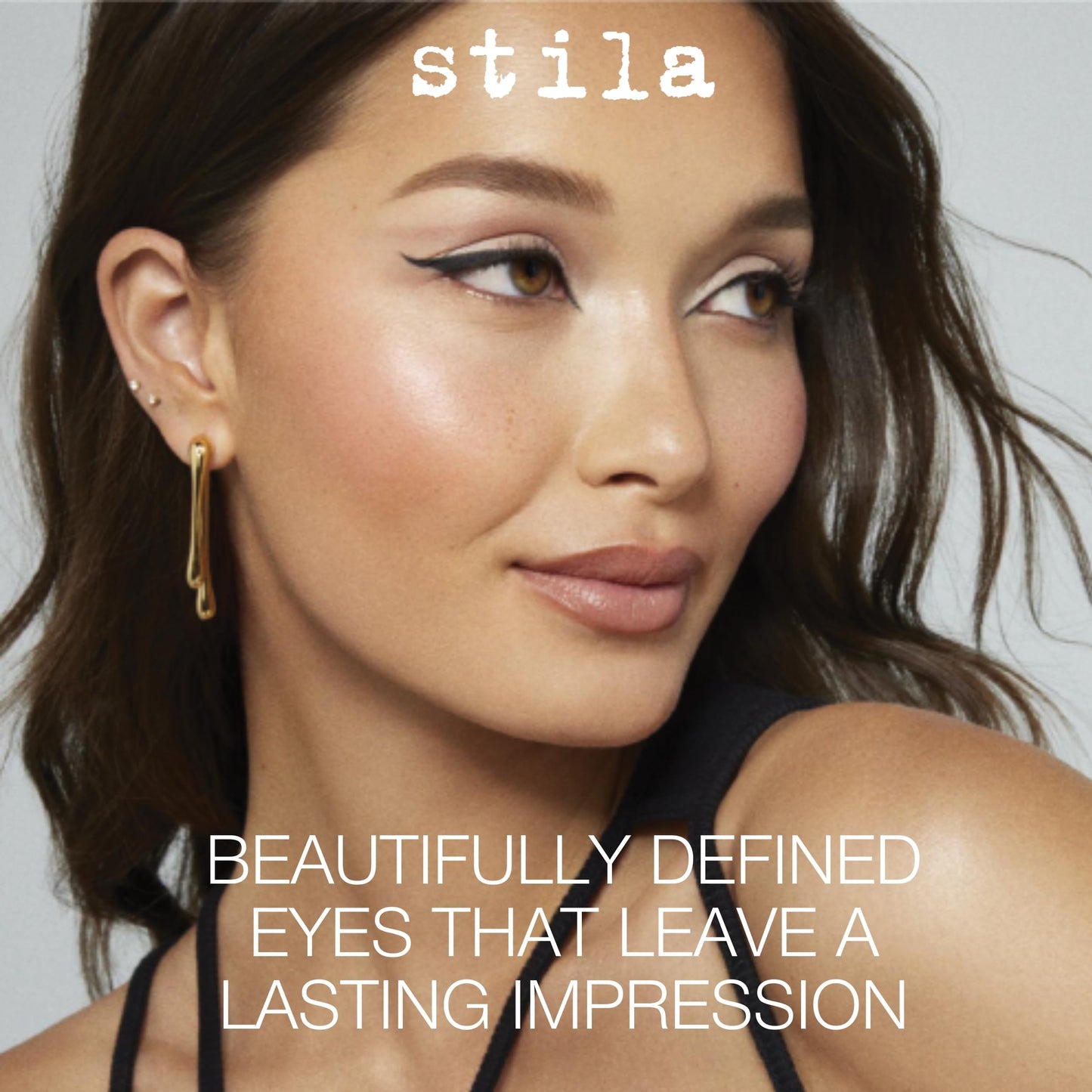 stila Waterproof Liquid Eye Liner, Stay All Day Makeup with Fine Brush Tip Lasting Satin Finish, Smudge-Proof & Transfer-Resistant