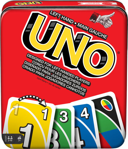 Mattel Games UNO Card Game for Kid, Adult & Family Nights & Parties, Travel & Vacations, Color Blind Accessible & Customizable Deck (Amazon Exclusive)