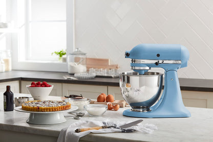 KitchenAid Artisan Series 5 Quart Tilt Head Stand Mixer with Pouring Shield KSM150PS, Almond Cream