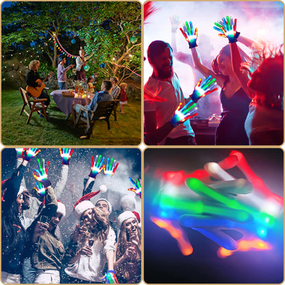 Toys for Ages 8-13 LED Gloves Toys for Boys Age 8-10 Light Up Gloves, Light Up for Kids Birthday Easter Gift Cool Fun Toys for 8-13 Year Old