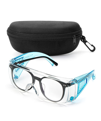 UNCO- Safety Goggles Over Glasses, Protective Goggles, Anti Fog, Work, Safety Glasses Over