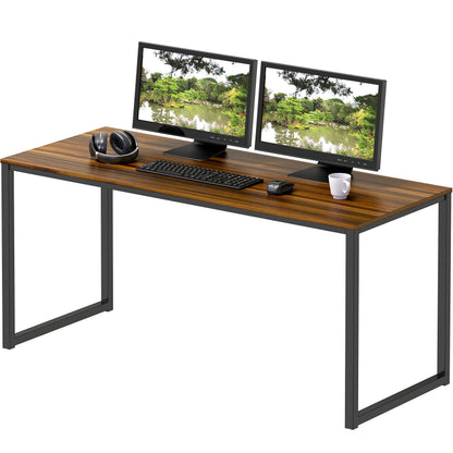 SHW Mission 32-Inch Home Office Computer Desk, Black