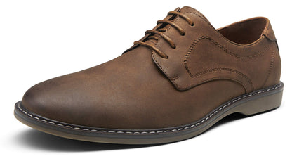 Jousen Men's Casual Dress Shoes Retro Business Classic Dress Shoes for Men