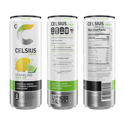 CELSIUS Sparkling Orange, Sugar Free Energy Drink, 12 Fl Oz (Pack of 12)