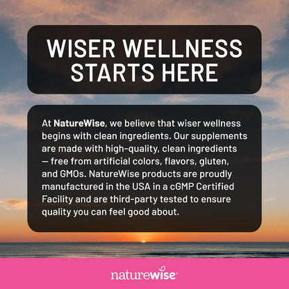 NatureWise Hydrolyzed Liquid Collagen for Women & Men 4000mg - High Absorption, Type 1 & 3 Peptides with Biotin + Vitamin C + Vitamin B Complex & Hyaluronic Acid -Mixed Berry - 10 Tubes[10 Day Supply]