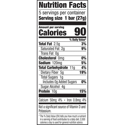 Protein One 90 Calorie Protein Bars, Peanut Butter Chocolate, Keto Friendly, 4.8 oz per box, 5 Ct (Pack of 4)