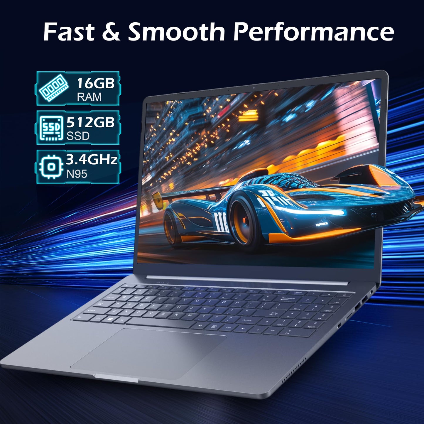 15.6" Yoga 2-in-1 Touchscreen Laptop Computer, AMD A9 Processor up to 3.2GHz, 8GB RAM 256GB SSD, Convertible Notebook with IPS FHD Display, USB-C, WiFi, Win11 Laptop for Work, Study & Home