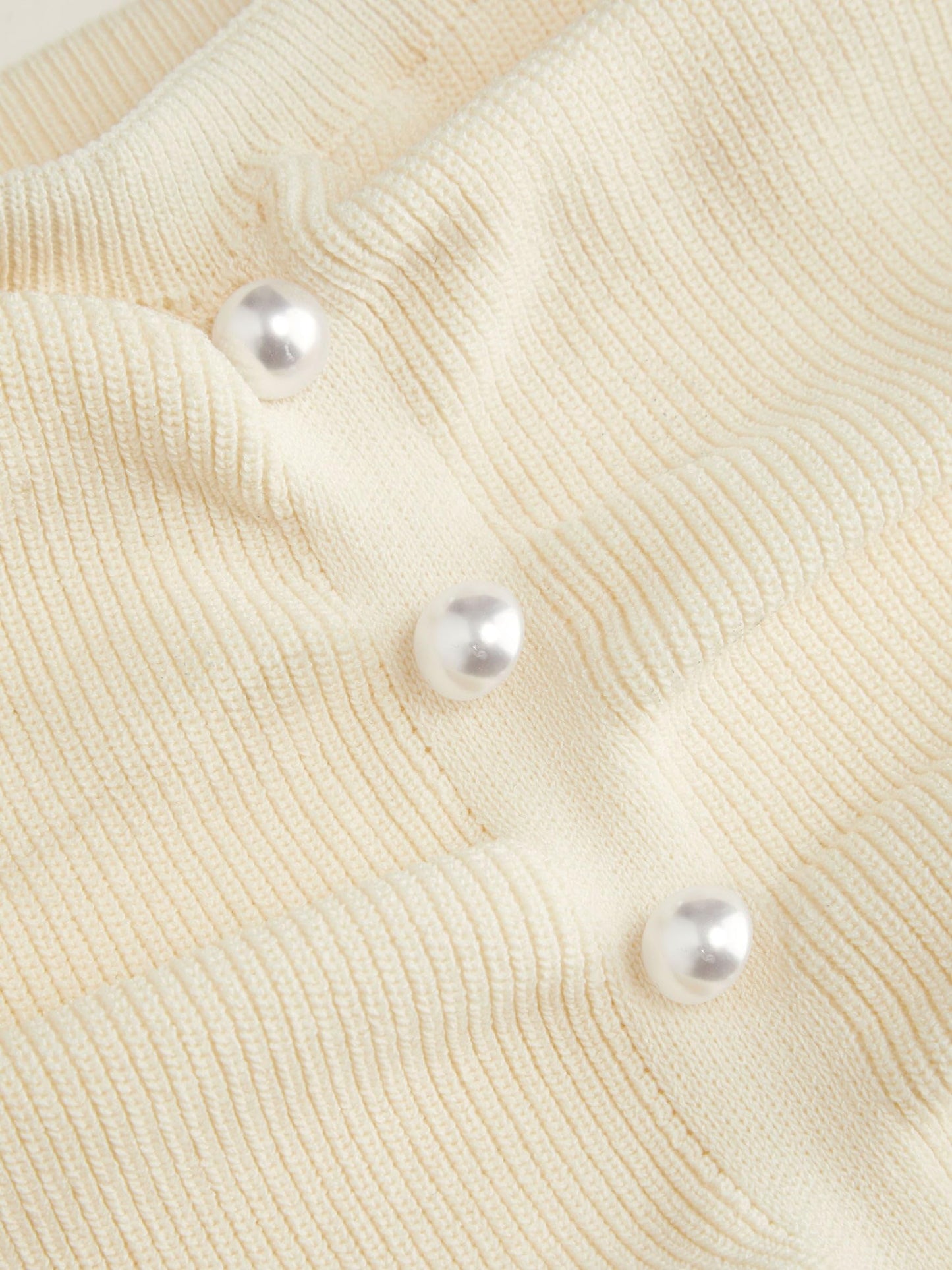 CIDER Faux Pearl Tube Tops for Women Crop Knit Split Hem Ruched Going Out Tops Cute Summer Outfits Y2K