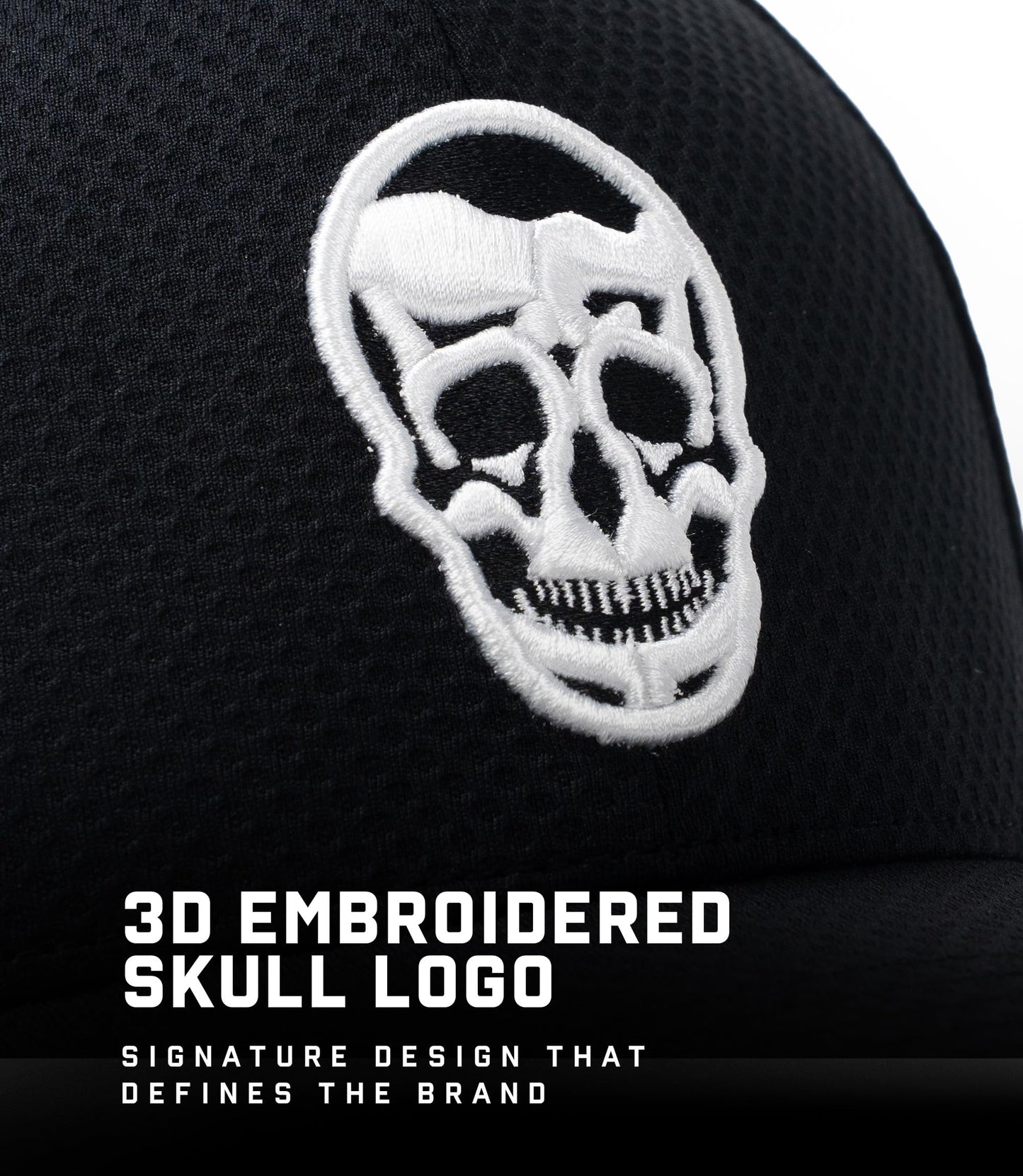 Gymreapers Baseball Hats and Caps for Men| Fitted Hats for Running, Workout, Gym & Outdoor Sports| Moisture Wicking Adapt Cap