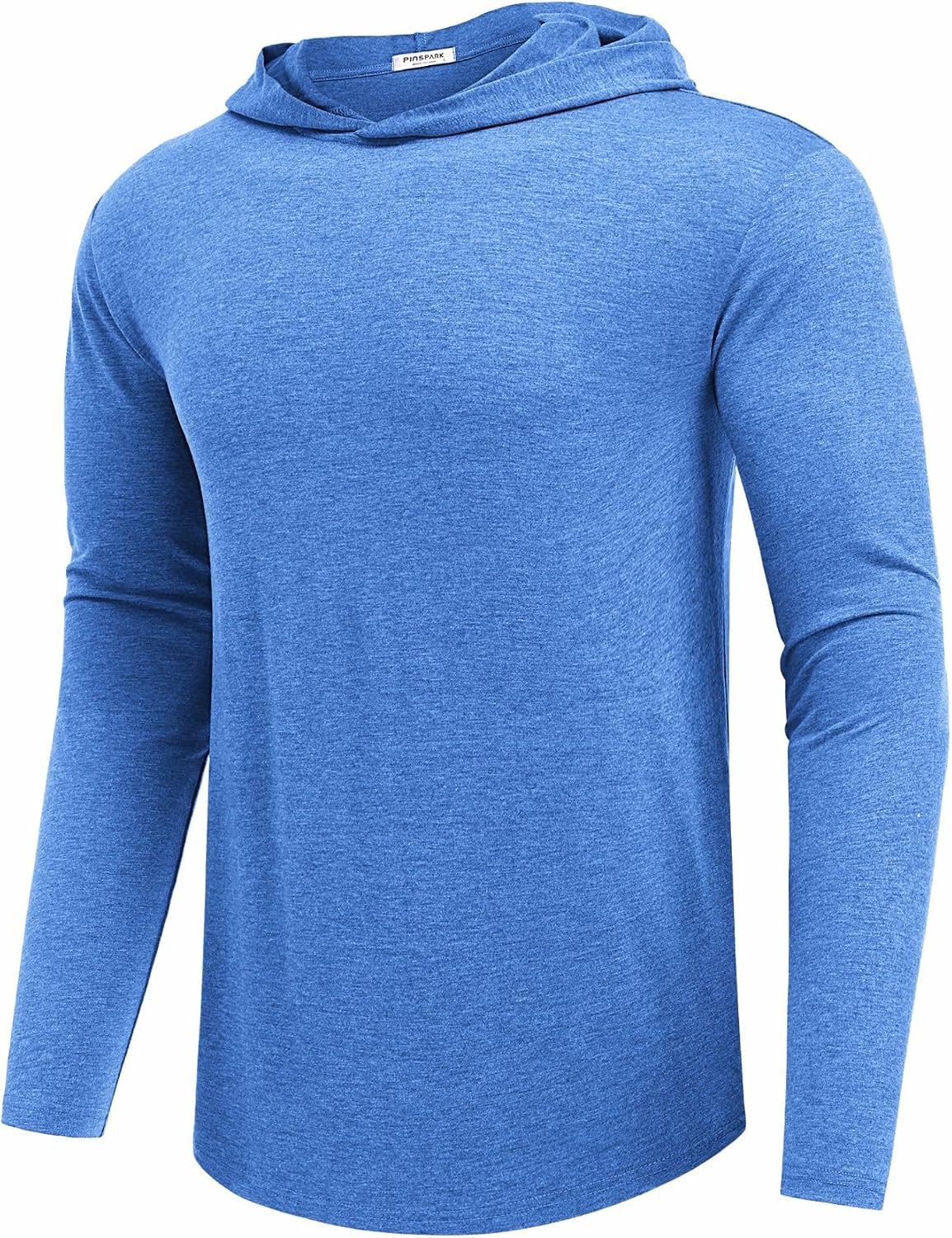 PINSPARK Lightweight Pullover Hoodies for Men Long Sleeve Hoodie for Golf Gym Workout Athletic Sweatshirt