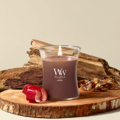 WoodWick Large Hourglass Fireside Candle, Premium Soy Blend Wax, Crackles as it burns, Perfect for Gifting, 21oz