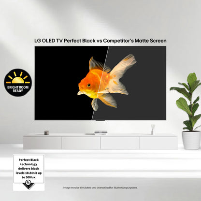 LG 55-Inch Class OLED evo AI 4K C5 Series Smart TV w/Dolby Atmos, Dolby Vision, HDR10, AI Super Upscaling 4K, Filmmaker Mode, Wow Orchestra, Alexa Built-in (OLED55C5PUA, 2025)