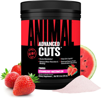 Animal Cuts Thermogenic Fat Burner Powder - Weight Loss for Women and Men for Metabolism, Energy, Focus, and Nootropic Brain Support with Ketones Appetite Suppressant - Orange Mango Flavor