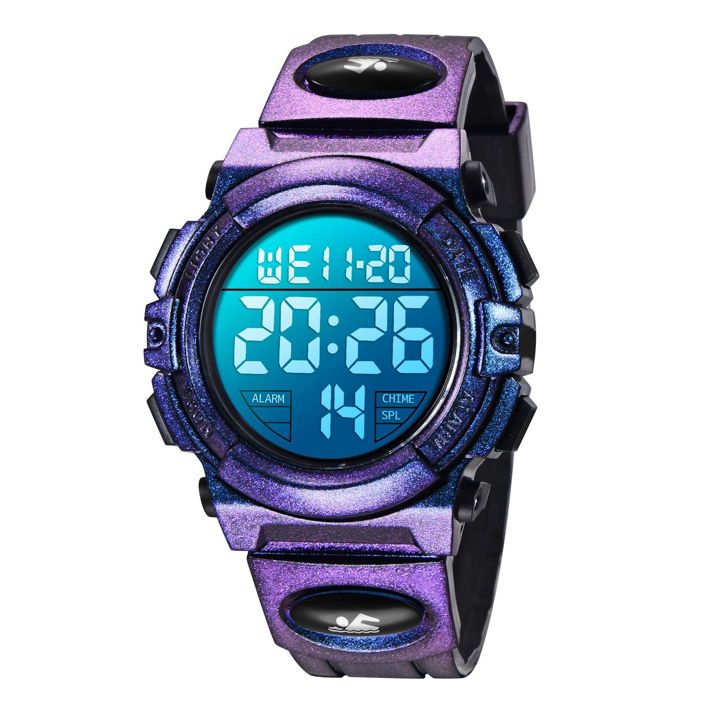 Kids Watch,Boys Watch for 3-15 Year Old Boys,Digital Sport Outdoor Multifunctional Chronograph LED 50 M Waterproof Alarm Calendar Analog Watch for Children with Silicone Band,Kids Gift