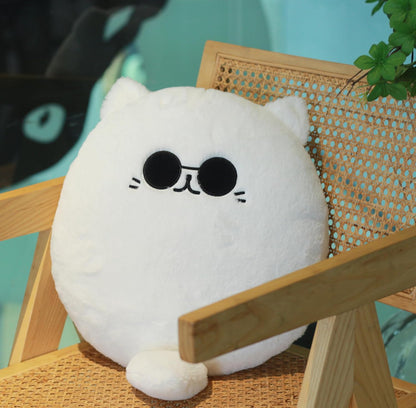16inch/40cm JJK Cute Cat Plush Pillow - Gojocat Plush Stuffed Pillow Anime Plushie Gift