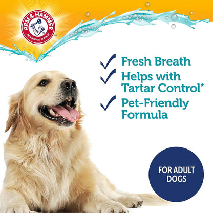 Arm & Hammer Complete Care Dog Dental Kit with Enzymatic Dog Toothpaste, Toothbrush and Finger Brush, Baking Soda and Calcium Formula for Plaque Tartar Control, Chicken Flavor, 2.5 Oz